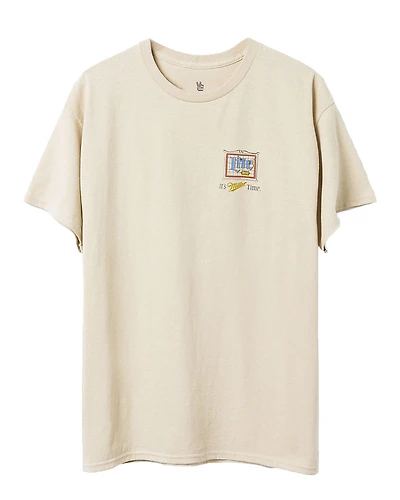 Miller Lite Stain Glass Flea Market Tee