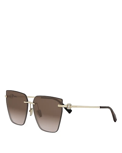 Bvlgari Square Sunglasses, 61mm