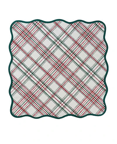 Merry Tartan 52 Square Tablecloth