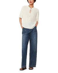 Jessie Tie Front Blouse
