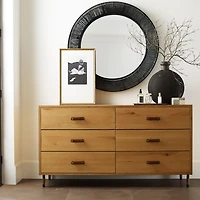 Collins Large Jute Mirror