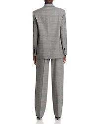 Juseka Plaid Blazer