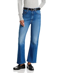 Mother The Scooter High Rise Ankle Bootcut Jeans