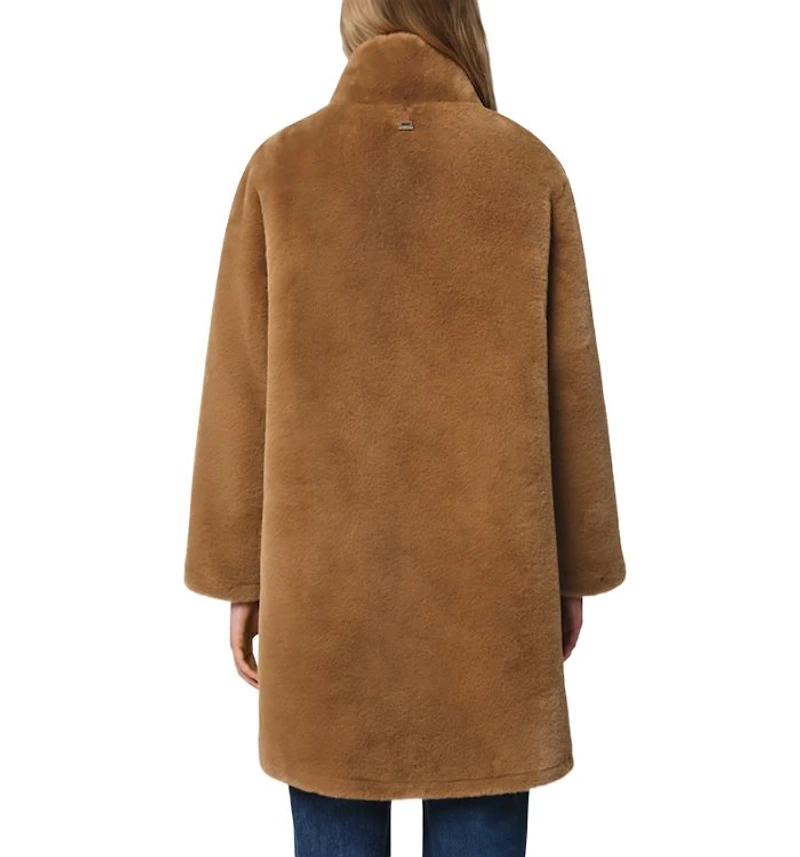 Blair Faux Fur Mid Length Coat
