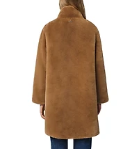 Blair Faux Fur Mid Length Coat