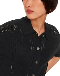 Crochet Knit Shirt