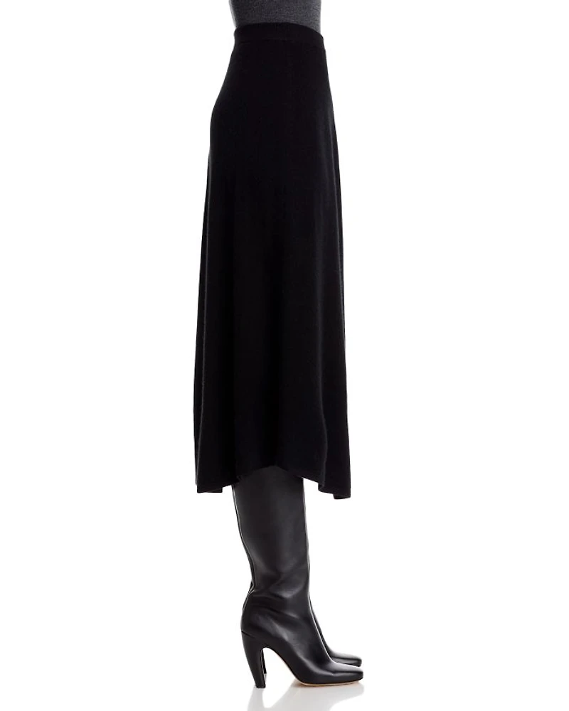 Cashmere Midi Skirt - Exclusive