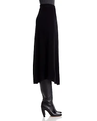 Cashmere Midi Skirt - Exclusive
