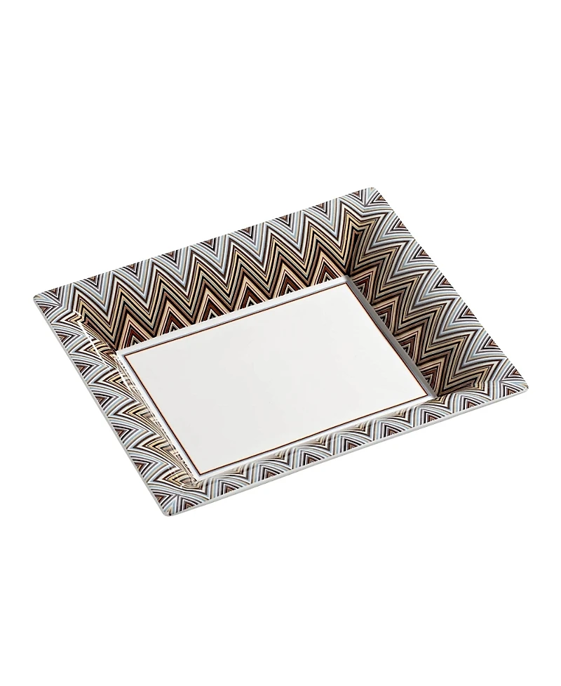 Missoni Zig Zag Jarris Luxury Box Rectangular Tidy Tray, Large