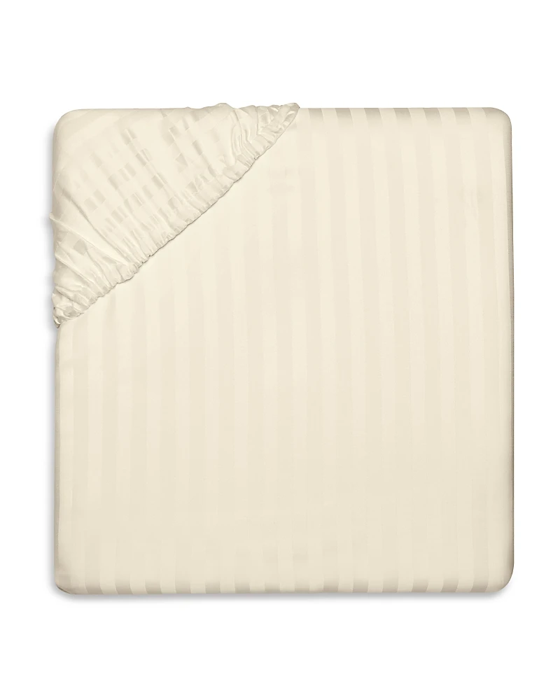 Pratesi Raso Rigato Fitted Sheet