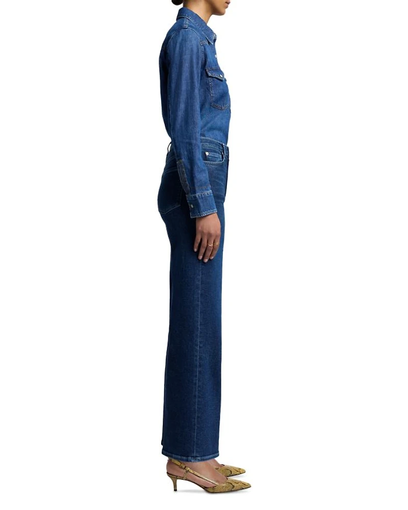 Ultra High Rise Wide Leg Jeans Paradise Cove
