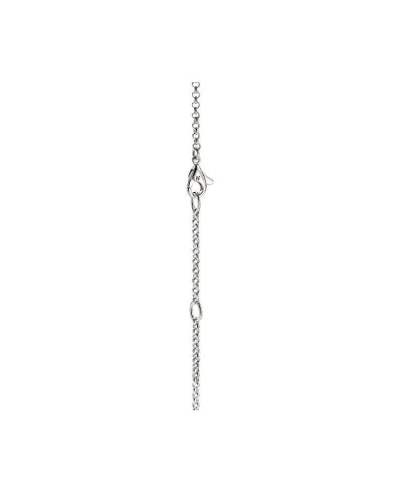 14K Yellow Gold & Sterling Silver JH Essentials Linked Ring Pendant Necklace, 16"-18"