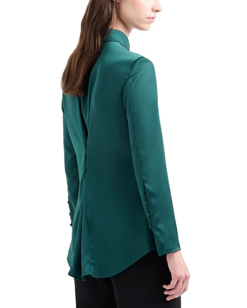 Satin Crepe Shirt