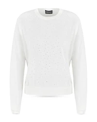 Embellished Wool Sweater