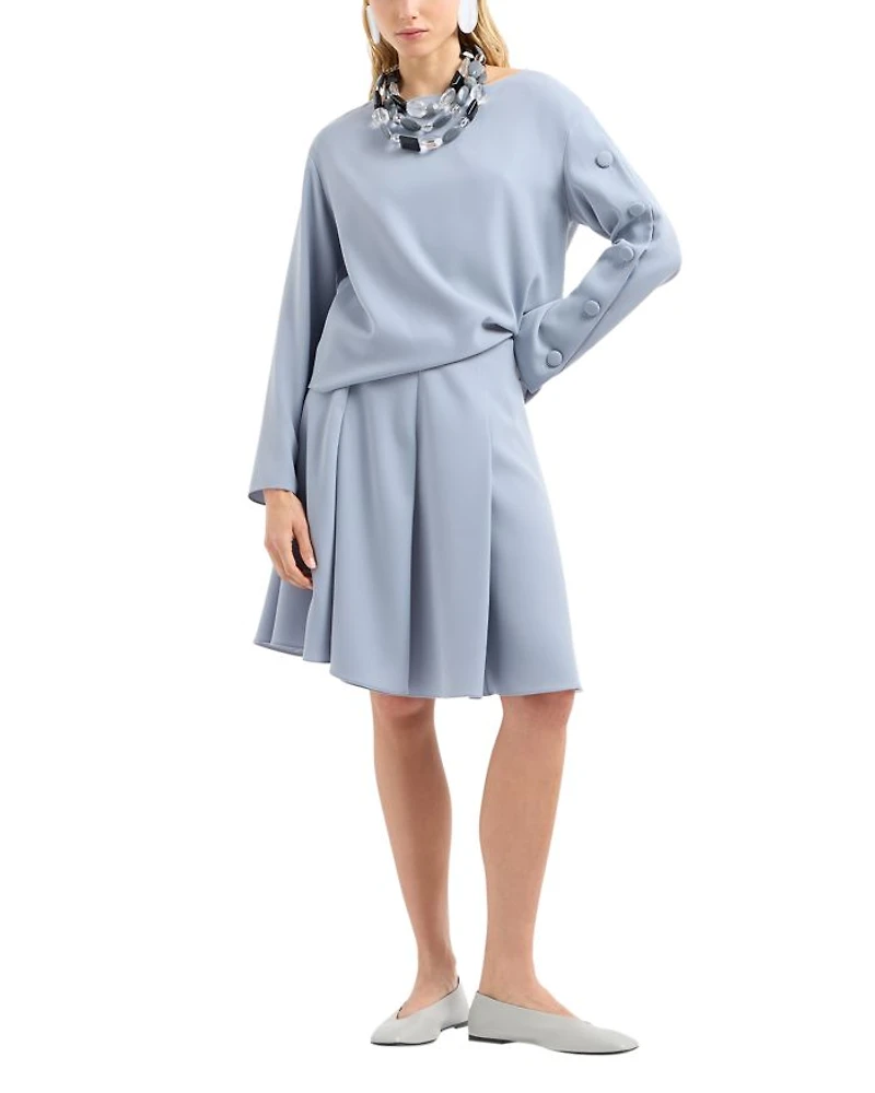 Techno Cady Long Sleeve Blouse