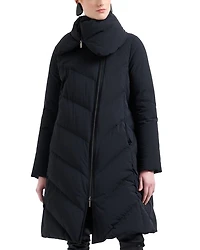 Pillow Collar Puffer Coat