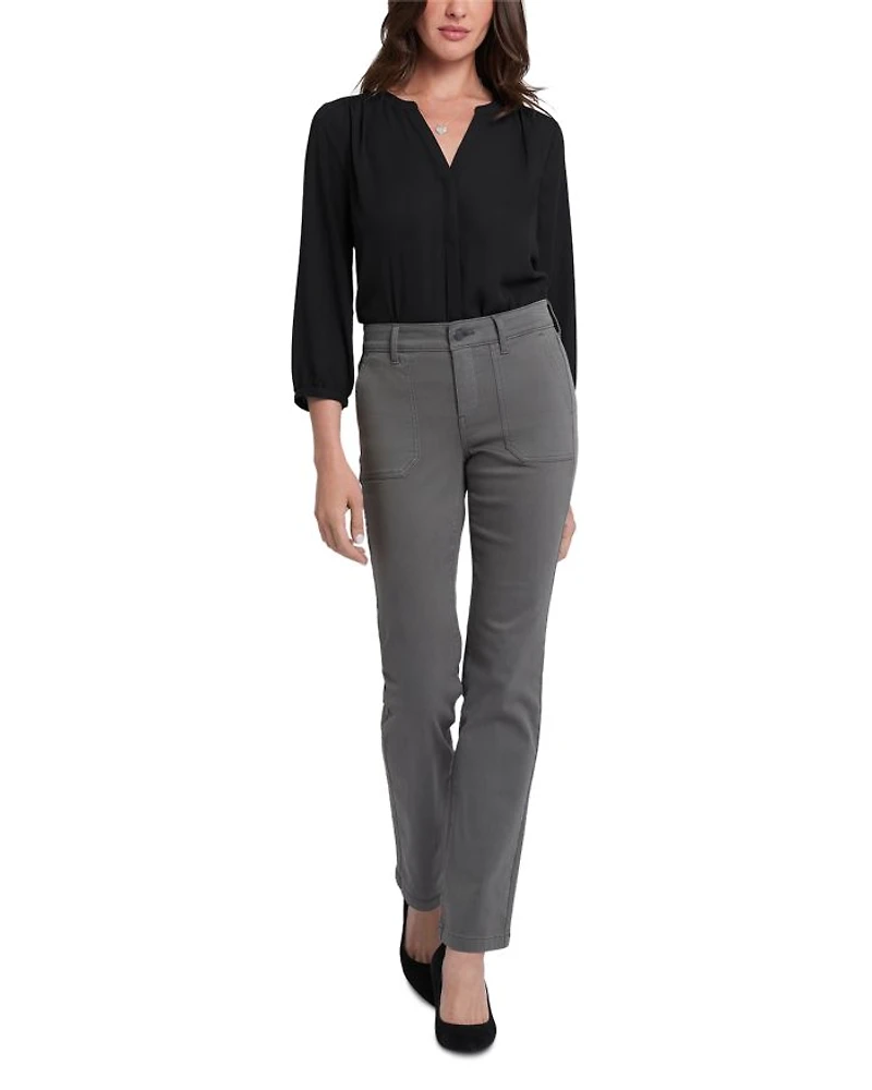 Marilyn Utility Straight Jeans County