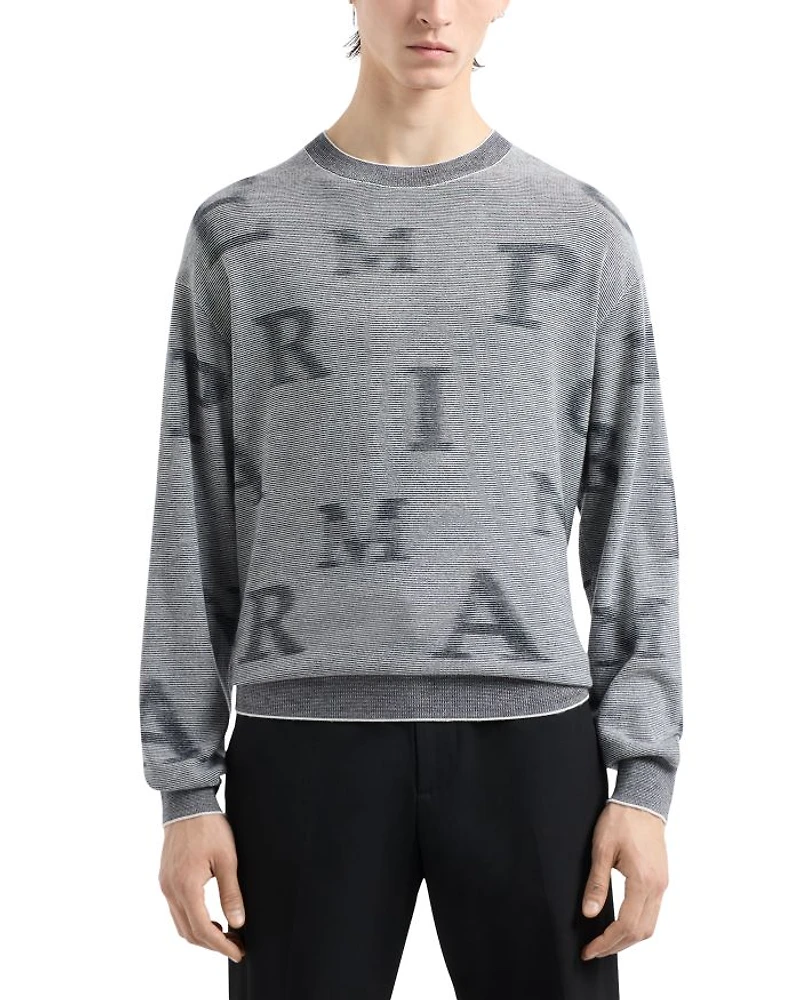 Logo Letter Sweater
