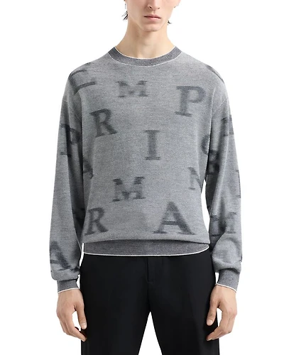 Logo Letter Sweater