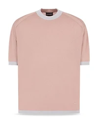 Short Sleeved Crewneck Sweater Tee