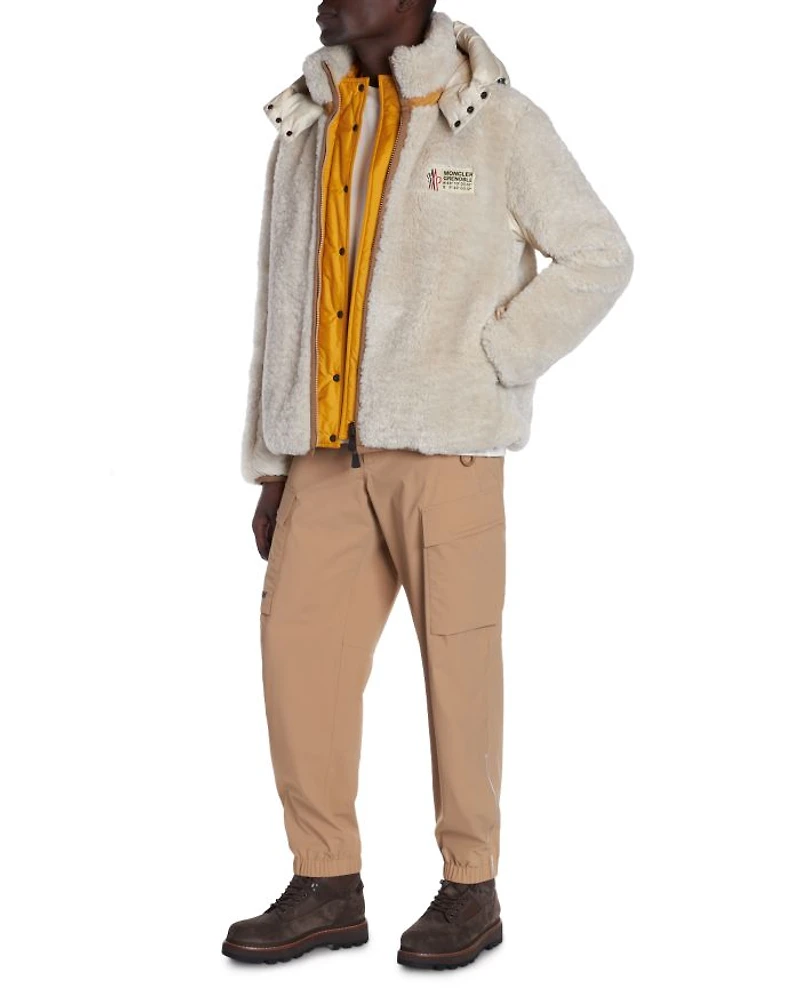 Reversible Wengi Teddy Fleece Jacket