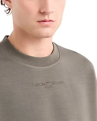 Jersey Drawstring Waistband Sweatshirt