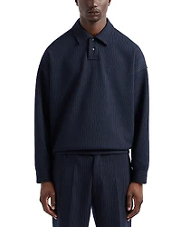 Emporio Armani Long Sleeve Polo Sweatshirt