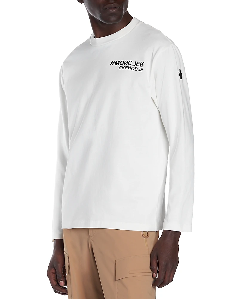 Moncler Grenoble Long Sleeve Logo Tee