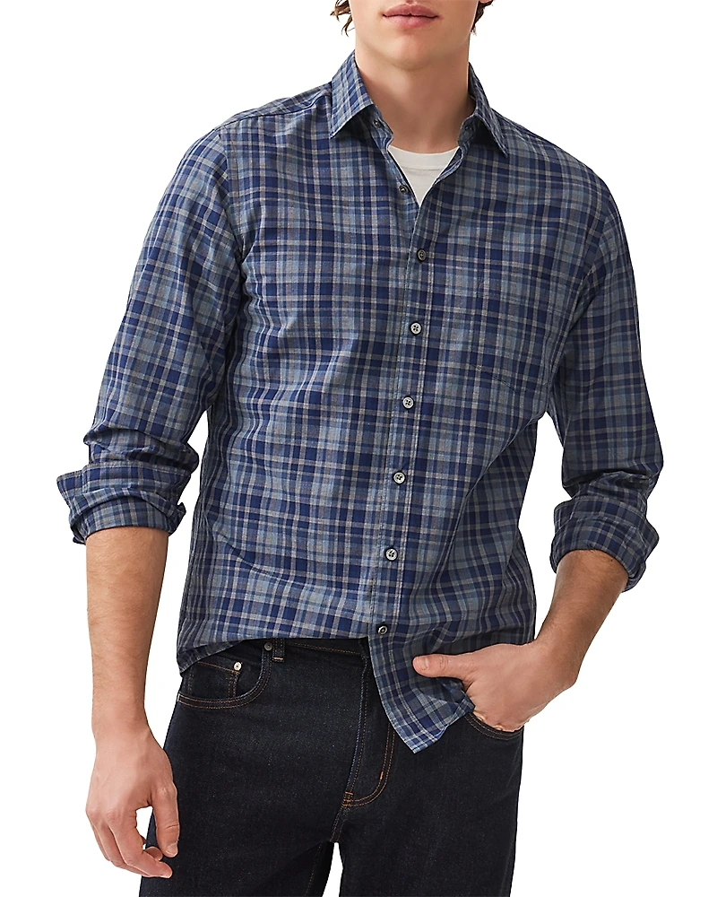 Rodd & Gunn Monavale Slim Sports Fit Plaid Shirt