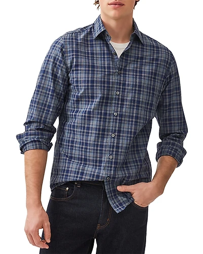 Rodd & Gunn Monavale Slim Sports Fit Plaid Shirt
