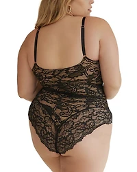 Shaping Lace Shapewear Bodysuit