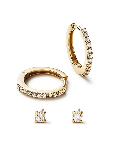 Ana Luisa - Lab Grown Diamond Earrings - Gold Diamond Earring Set
