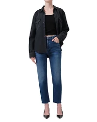 Palma High Rise Ankle Straight Jeans Ambry