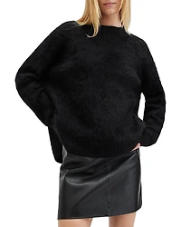 Allsaints Rebel Crewneck Cashmere Sweater