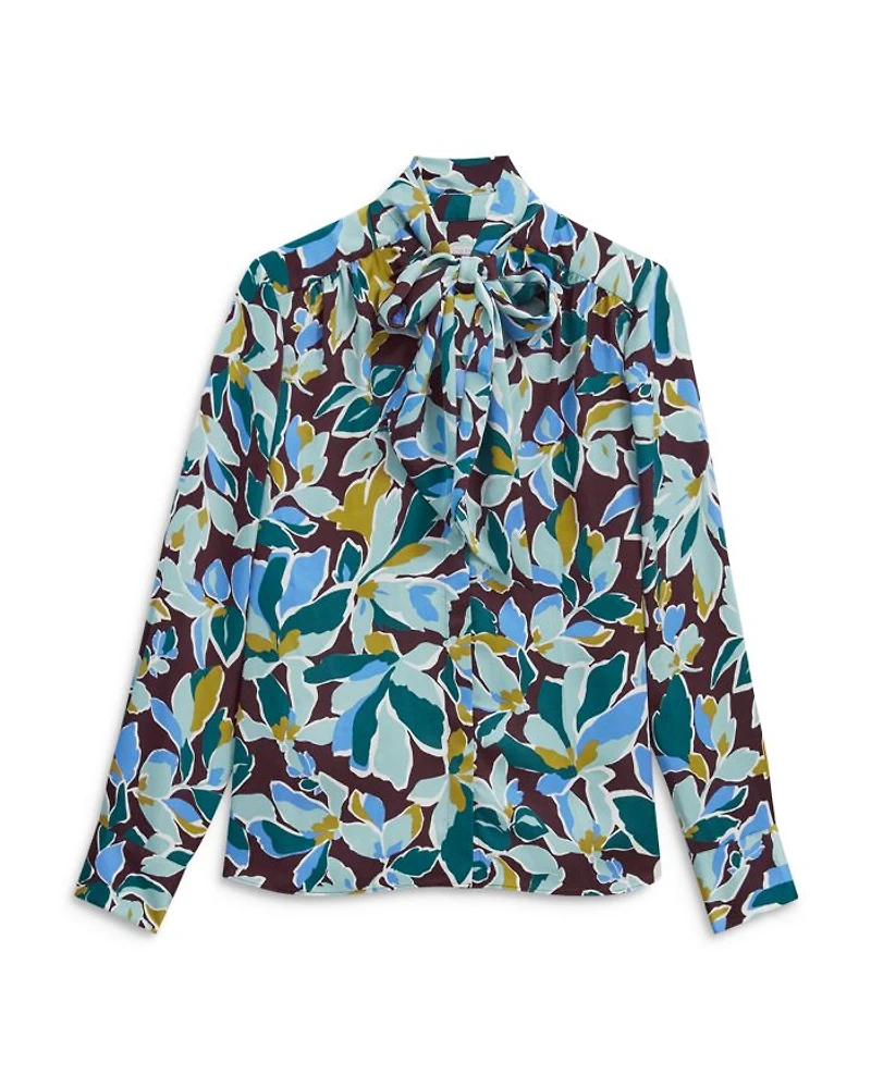 Alyssa Tie Neck Blouse