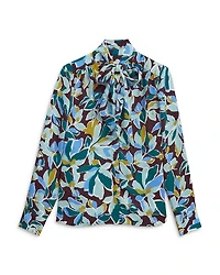 Alyssa Tie Neck Blouse