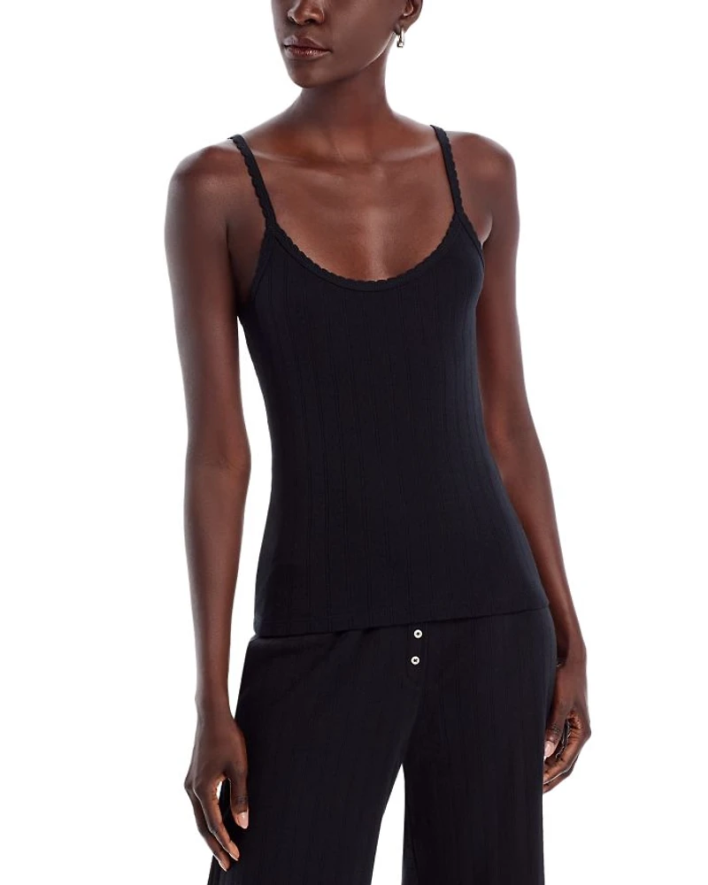 Pointelle Tank