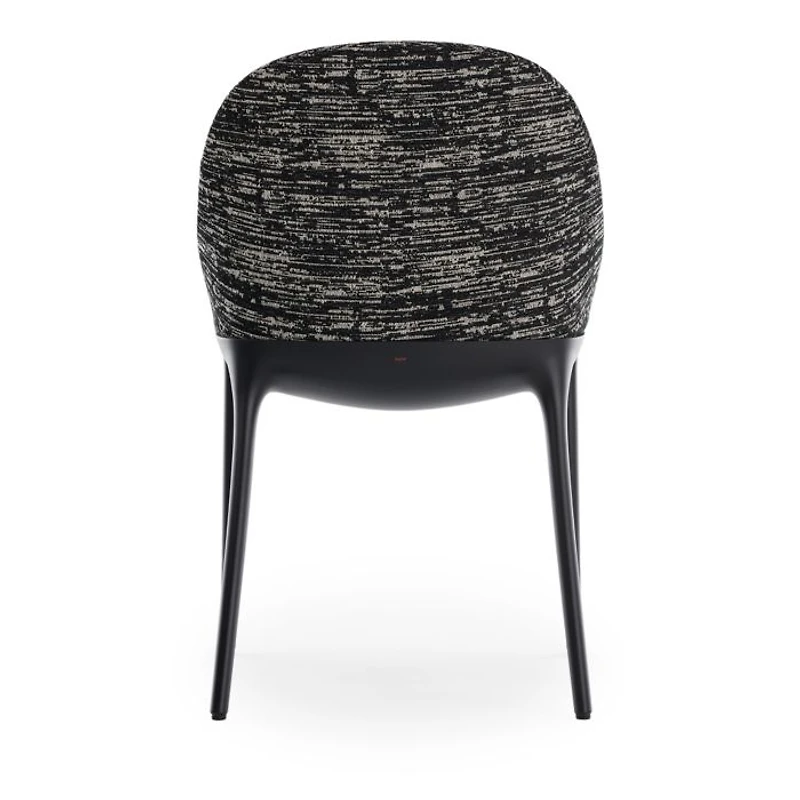 Eleganza Ela Dining Chair, Black Legs