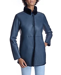 Shearling Jacket Reversible to Leather