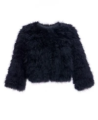 Feather Bolero Jacket