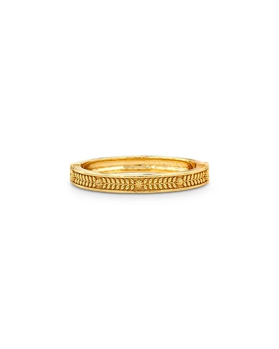 Berry Vine Hinged Bangle Bracelet
