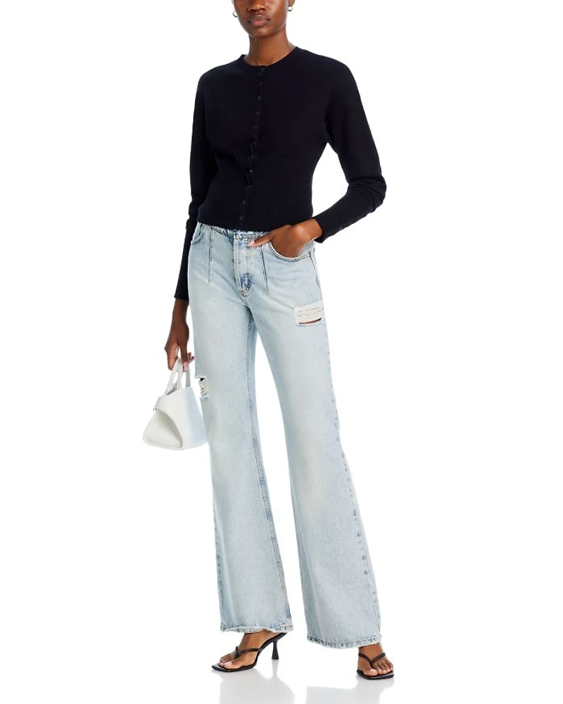 Heads The Clouds Knit Top