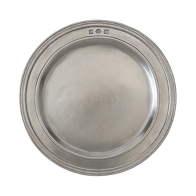 Match Gianna Pewter Bread Plate
