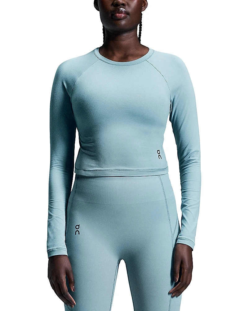 On Movement Long Sleeve Crop Top