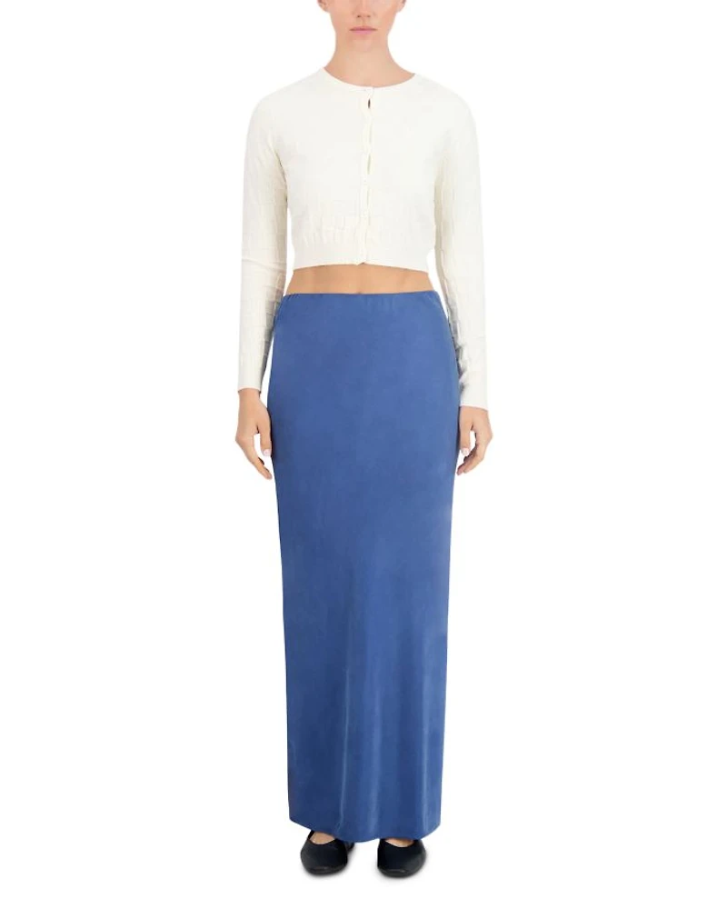 Basketweave Knit Cardigan