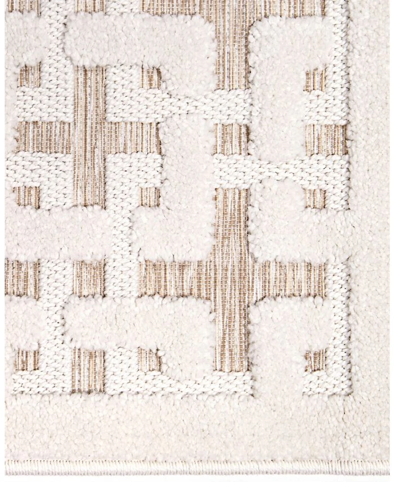 Orian Crochet Chain Link Area Rug, 5'3" x 7'6"