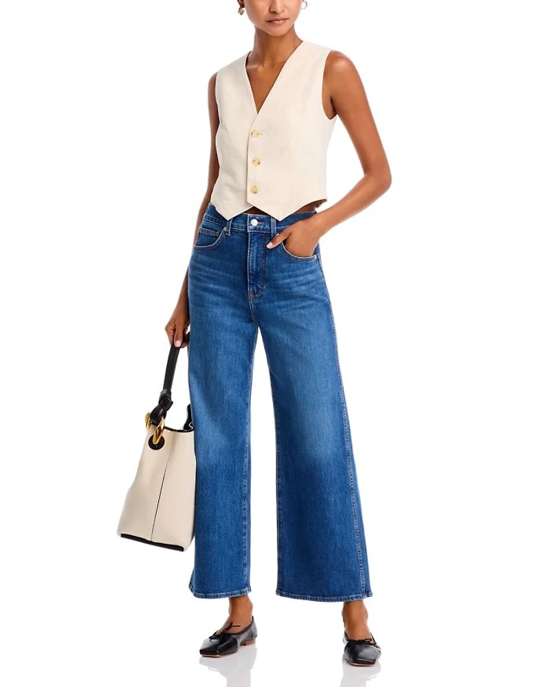 Taylor High Rise Wide Leg Jeans Serendipity