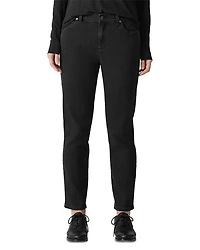 High Rise Slim Fit Ankle Jeans