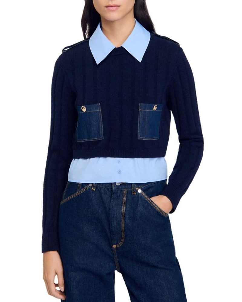 Jules Layered Look Sweater