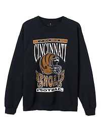 Junk Food Clothing Unisex Nfl Cincinnati Bengals Helmet Flea Market Crew